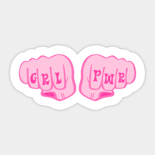 GRL PWR Sticker